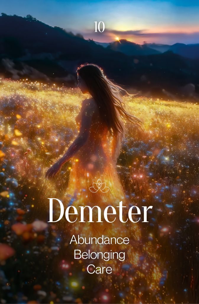 JUNO ORACLE Karte 10: Demeter